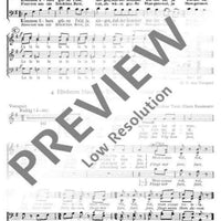 Europäische Volks- und Kinderlieder - Choral Score