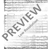 Ein Jäger aus Kurpfalz - Score