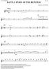 Battle Hymn of the Republic - Trumpet 1