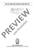 String quartet a minor - Full Score