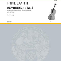 Chamber music No. 3 - Piano Score and Solo Part