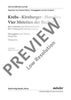 Vier Motetten der Bachschule - Choral Score