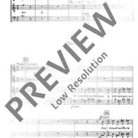 Kantate Nr. 2 - Choral Score