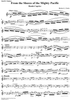 From the Shores of the Mighty Pacific - Solo Bb Clarinet