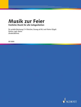 Musik zur Feier - Score