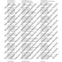 Variations on ‘El cant dels ocells’ (The Song of the Birds) - Choral Score