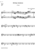 Birthday Variations Rossini - Horn