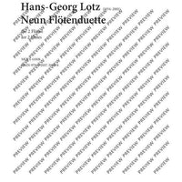 Nine flute duets - Performing Score