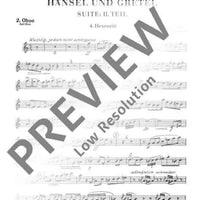 Hansel and Gretel - Score and Parts