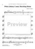 When Johnny Comes Marching Home - Bb Clarinet 1