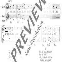 Old French Christmas Songs - Performing Score