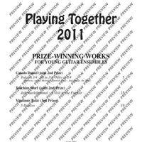 Playing Together 2011 - Score and Parts
