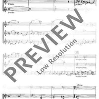 Sinfonietta a tre - Score