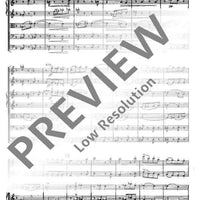 Ein Jäger aus Kurpfalz - Score