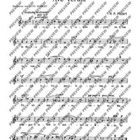 Ave verum in F major - Score and Parts