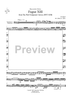 Fugue XIII from "The Well Tempered Clavier", BWV858b - Trombone/Euphonium BC