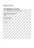 Golgatas krusts - Choral Score