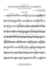 Five Dances for Five Clarinets - 1st Bb Clarinets