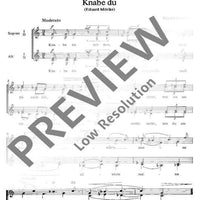 Drei Anakreon-Chöre - Choral Score