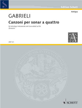 Canzoni - Score