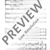 Cortège, Légende, Fête - Score and Parts