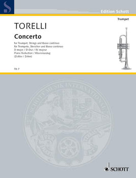 Concerto D Major - Piano Score With Solo Part