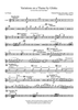 Variations on a Theme by Glinka for Solo Oboe and Wind Band - 1st Flutes