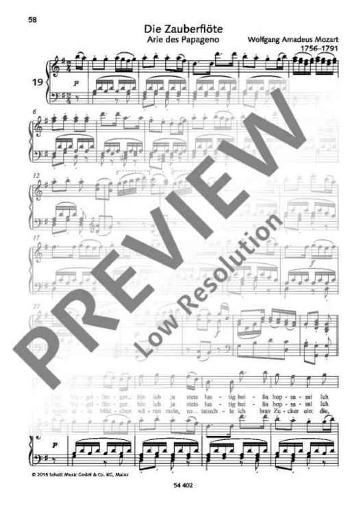 Arie des Papageno