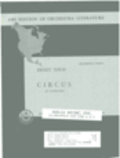 Circus - An Overture - Double Bass