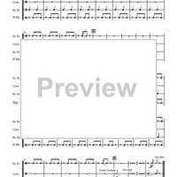 Five Dances for Five Clarinets - Percussion