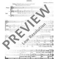 Die Entschlafenen - Choral Score