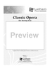 Classic Opera for String Trio - Score