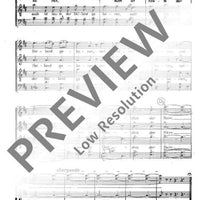 Weihnachtskantate - Choral Score