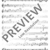 Ein heller Tag bricht an - Violin I