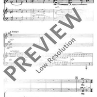 Drei Porträtstudien - Score