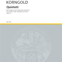 Quintet in E major - Score and Parts