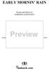 Early Mornin' Rain