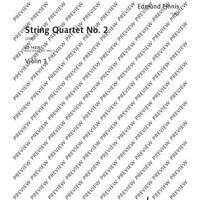 String Quartet No. 2 - Score and Parts