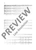 Kantate Nr. 5 - Choral Score