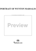 Portrait of Wynton Marsalis