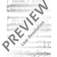 Kantate Nr. 6 - Piano Reduction