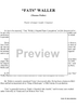 Fats Waller's Original Piano Conceptions, Vol. 2 - Introduction