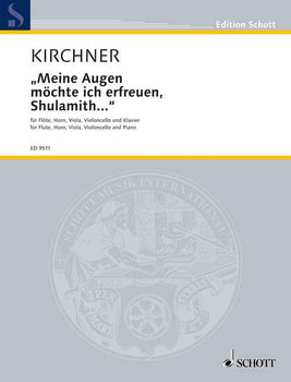 "Meine Augen möchte ich erfreuen, Shulamith..." - Score and Parts
