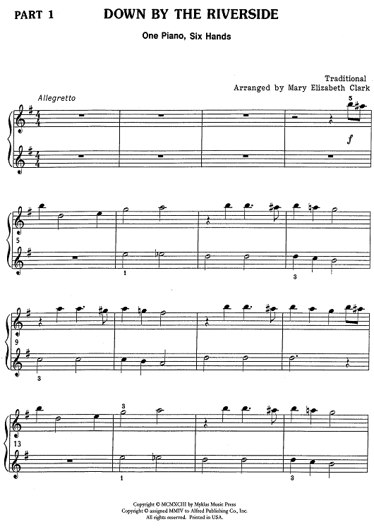 Down by the Riverside