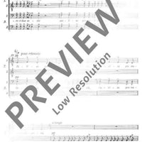 In taberna quando sumus - Choral Score