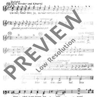 Armer, kleiner Tanzbär - Choral Score