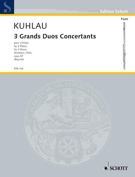 Three Grands Duos Concertants - Performing Score