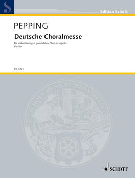 Deutsche Choralmesse - Choral Score