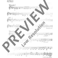 Wiener Hofball-Menuette - Violin II