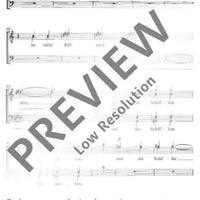 ... was dem Herzen kaum bewusst ... - Choral Score